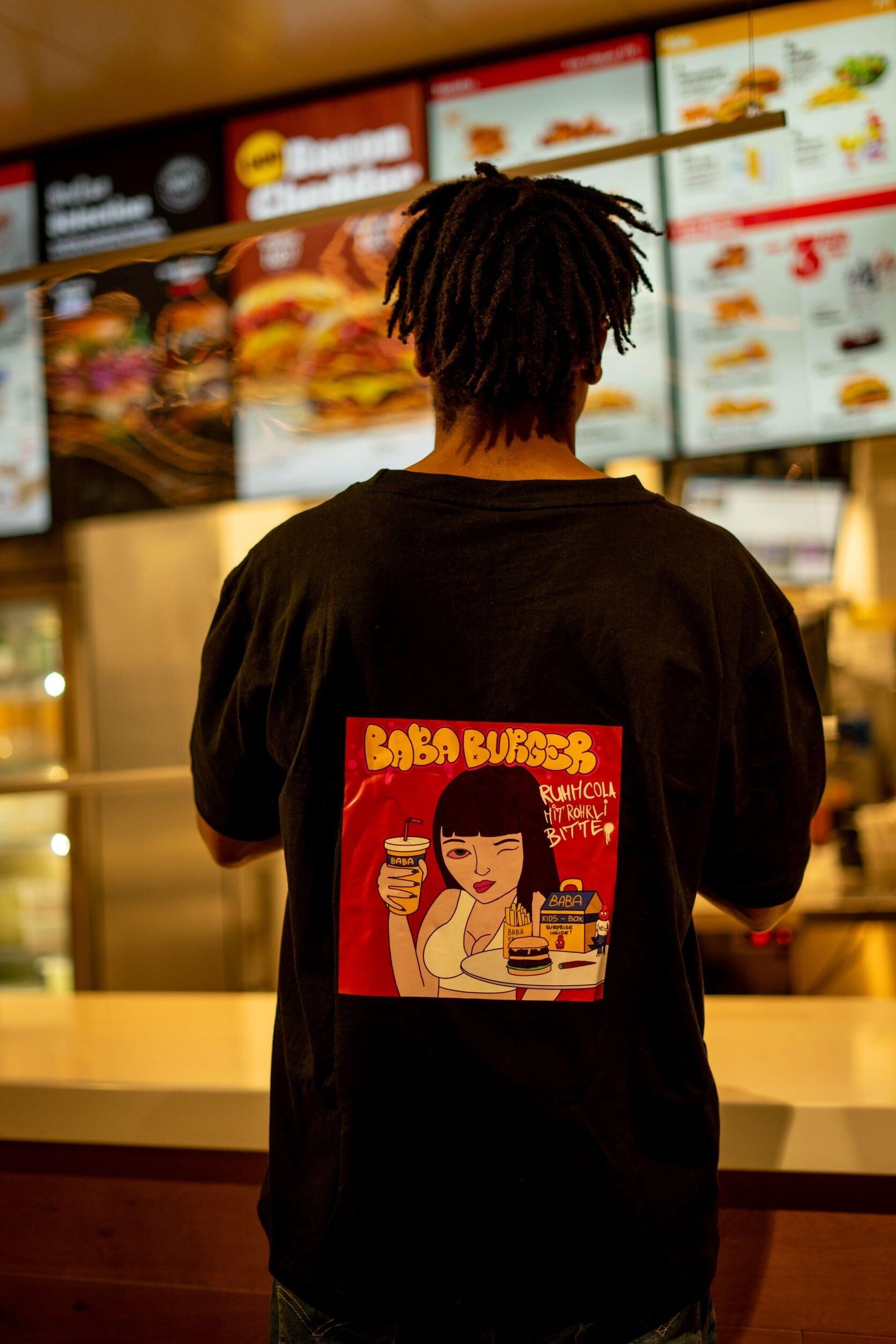 BABA x Röhreboy Burger Tee